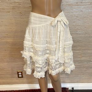 FILLYBOO MINI SKIRT LACE FRILLY